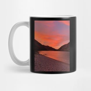 Salmon River sunset Mug